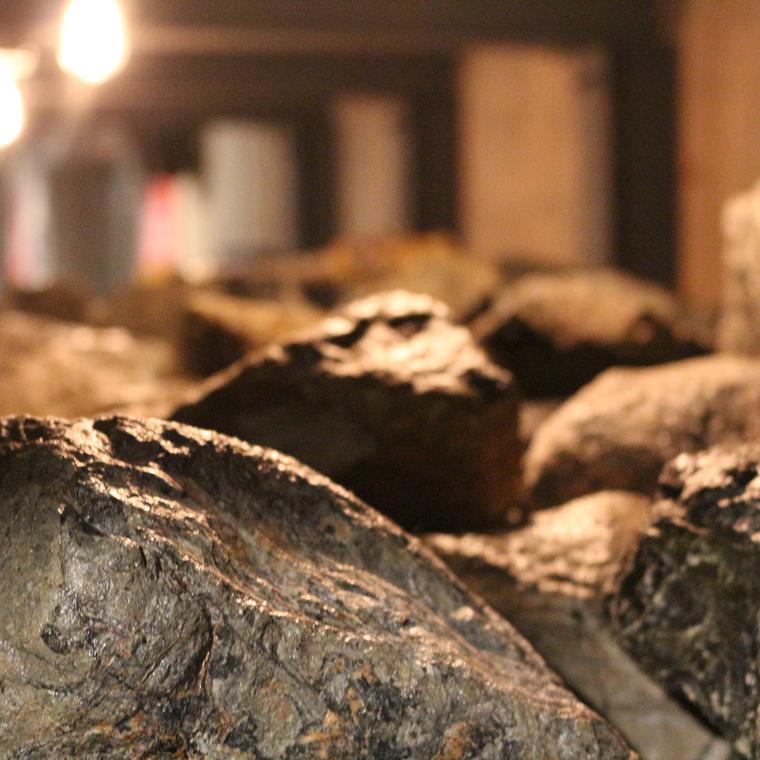 Centre historique de la mine King - Thetford - Galerie souterraine pierre Centre historique de la mine King - Thetford - Galerie souterraine pierre